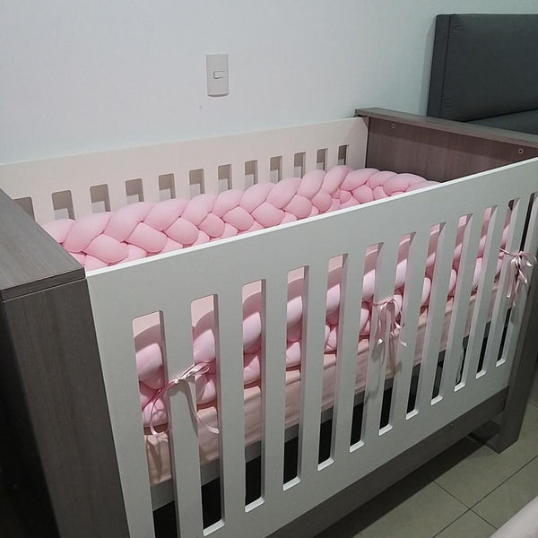 Bumper cama cuna 4 hebras