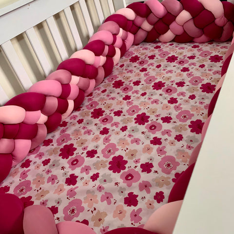 Bumper cama cuna 5 hebras